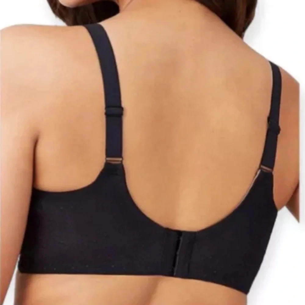 Wacoal Back Appeal Wire Free T-Shirt Bra 36DDD Black